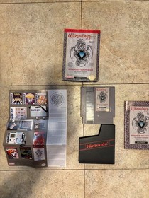 Rare Wizardry: Knight of Diamonds NES Complete in Box CIB Excellent Condition! T