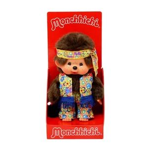 Monchhichi Plüschfigur Flower Power Junge 20cm - 252886 - Bild 1 von 3