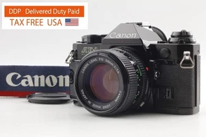 Cámara fotográfica SLR Canon AE-1 Program NUEVA FD 50mm f1.4 libre de impuestos EE. UU. - Imagen 1 de 16