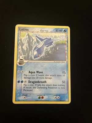 Latios Delta Species 22/110 PL Pokemon Cards Holon Phantoms Non-Holo Rare - Image 1 of 2