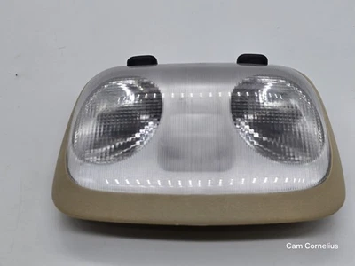 Luz de doble lente Ford DOME LIGHT corona bronceada Victoria Mustang Explorer OEM Foto 1 de 4