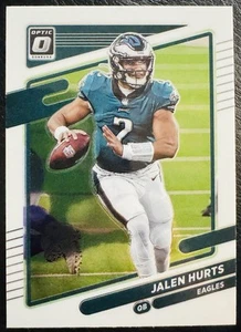 2021 Panini Donruss Optic Jalen Hurts #9 Philadelphia Eagles - Picture 1 of 2