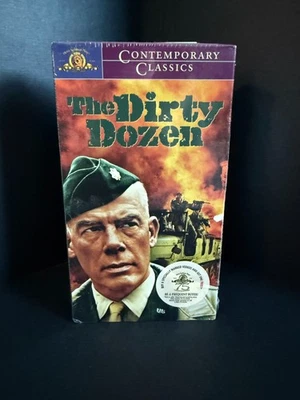 The Dirty Dozen - VHS - "NEW" - FACTORY SEALED - Image 1 of 3
