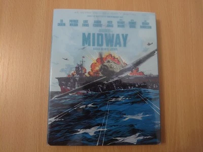 Midway BEST BUY 4K SteelBook TRANSLUCENT SLIPCOVER US import RARE OOP. - Image 1 of 4