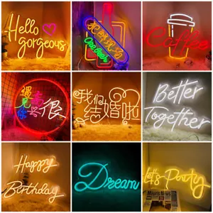 Maßgeschneidertes Neonschild Bar Zuhause Schlafzimmer Café Individuelle Balance - Bild 1 von 1