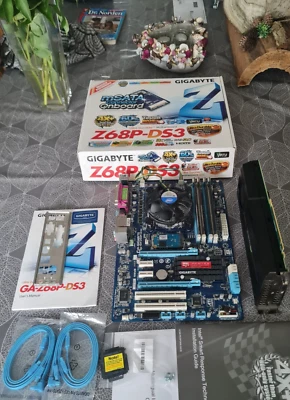 INTEL I7 -3770 Gigabyte Z68XP-UD3 LGA 1155-16GB  DDR3+NVIDIA  6 GB+ 128GB M2.SSD - Bild 1 von 4