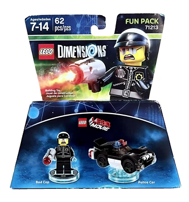 LEGO Dimensions LEGO Movie Bad Cop/Police Car, New in Box - Image 1 of 2