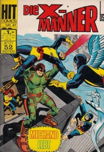 Hit Comics Nr 87 Die X Männer Bildschriften Verlag 1969 - Picture 1 of 1