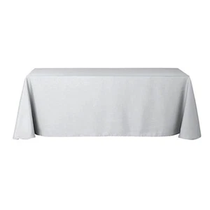 90x156-Inch RECTANGULAR Polyester Tablecloths Reception Catering Wedding Party - Picture 1 of 231