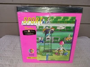 Heye 8419 Sport Blachon Wimble-Donna puzzle 500 pezzi nuovo sigillato 1991 - Foto 1 di 9