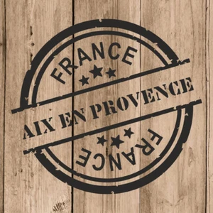 Aix en Provence Autocollant Mural Vinyle Timbre France 10cm Adhésive Portable - Imagen 1 de 4
