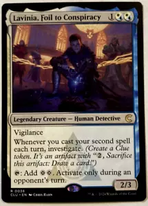 MTG Lavinia, Foil to Conspiracy Ravnica: Clue Edition 36 NM - Picture 1 of 2