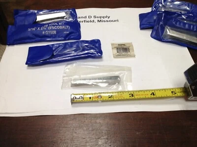 Grizzly G1508, 5/16" x 2-1/2", HSS 5 Percent Cobalt Tool Bit, New - Image 1 of 4