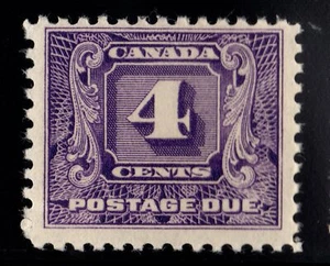 J8 Postage Due Canada mint never hinged - Picture 1 of 2
