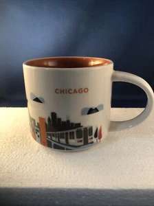 Starbuck Chicago Large Coffee Mug Ceramic You Are Here Collection 2015 - Picture 1 of 7