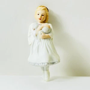 HALLMARK PORCELLANA ORNAMENTO NOTIZIE GENTILI 1993 EDIZIONE LIMITATA COLLECTORS CLUB - Foto 1 di 13