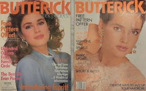 Menge 2 Butterick Home Katalog Herbst 1987/Winter/Urlaub 1987 Zeitschriften - Bild 1 von 7