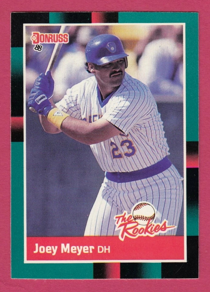 1988 Donruss Rookies # 38 Joey Meyer -- Seattle Mariners - Image 1 of 1