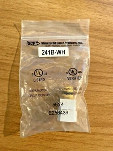 Gold Plated Speaker Binding Post Keystone Insert White/black Band - Picture 1 of 2