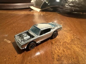 Vtg 1969 Mattel Hot Wheels HK Redline Chrome King Kuda Club Car Dark Interior - Picture 1 of 17