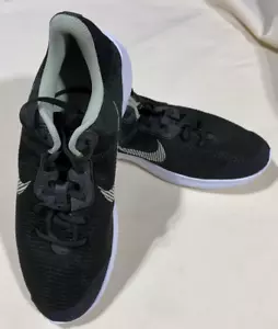 Nike Flex Experience Run 11 Next Nature Running Shoe Black Honeydew Size 10 Mens - Picture 1 of 7