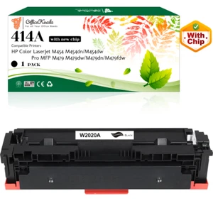MIT CHIP W20A W2020X Toner für HP 414A 414X Laserjet M454 M479fdw M479fdw Lot - Bild 1 von 3