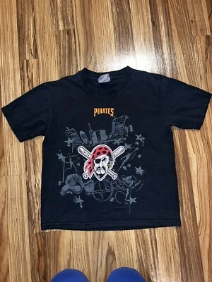 Pittsburgh Pirates VTG Vintage Boys T Shirt Graphic Tee Sz 8 - Image 1 of 4