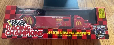 McDonald's Racing Team Transporter 1998 Model 50th Anniversary NASCAR 1:64 Scale - Image 1 of 4