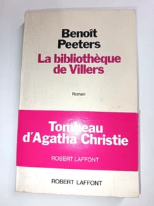 BENOIT PEETERS LA BIBLIOTHEQUE DE VILLERS 1980 CHRISTIE ENVOI DEDICACE SIGNE - Picture 1 of 2