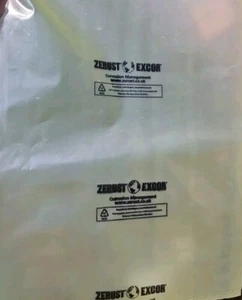 Zerust Excor Anti Corrosion Rust Management 12" X 15" Heat Sealable Bags X 10 - Picture 1 of 3