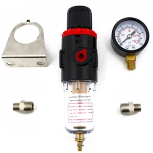 FILTRO REGOLATORE DI PRESSIONE SEPARATORE DELL' ACQUA COMPRESSORE AEROGRAFIA -T - Imagen 1 de 5