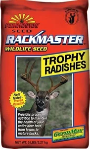 Rackmaster Trophy Radish Food Plot Seed - 5 Lbs - Bild 1 von 1