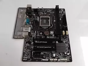 Placa madre GIGABYTE GA-H81M-S2PV Socket LGA1150 DDR3 Micro ATX con protector de E/S - Imagen 1 de 5