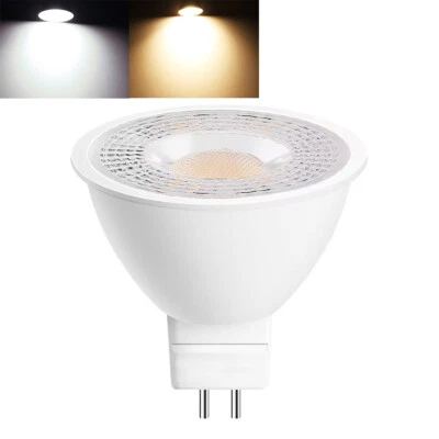 Dimmable LED Spotlight White Bulbs 7W MR16 12V- 24V Equivalent 60W Halogen Lamps - Image 1 of 4