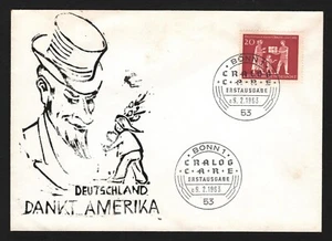 OPC 1963 Germany Unaddressed FDC SC#855 Mi#390 47700 - Bild 1 von 1