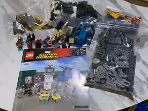 LEGO Marvel Super Heroes Avengers Set 76051 Super Hero Airport Battle inComplete - Picture 1 of 17