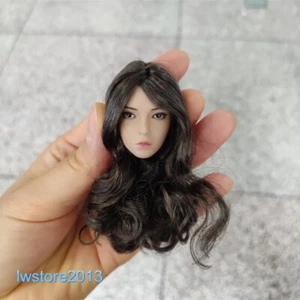 US 1/6 YMT029B tête de fille sculptée pour figurine 12" femme PH TBL corps - Photo 1/16