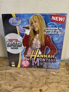 Hannah Montana DVD Game Mattel Disney Encore Ed. Dance Sing Trivia Collectible - Picture 1 of 3
