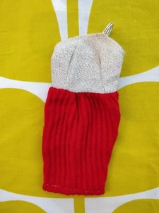Fashion Doll 1960s Vintage Clone Dress Has large metal square snap fastener - Picture 1 of 2
