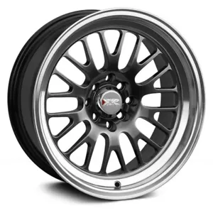 17x8 +35 XXR 531 5x100,5x114.3 Chromium Black / ML Wheels (Set of 4) - Picture 1 of 2