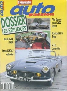 AUTO PASSION n°47 05/1991 FERRARI 250GT cab ALFA coupé 2600 SPRINT PL17 - Imagen 1 de 1