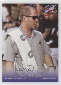 2013 Grandstand Akron Aeros Chad Wolfe