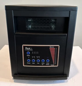 Best Comfort Space Heater 1500W 120V Quartz GD9215AR1 13” L x 16” W x 17”H Works - Picture 1 of 12