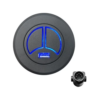 Emomo RemoP20 Interrupteur 2 Boutons 5 Broches Commande Main pour Fauteuil Inclinable Power avec USB - Photo 1/7