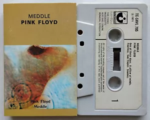 PINK FLOYD - MEDDLE (HARVEST TCSHVL795) MID 1970s UK CASSETTE TAPE REISSUE VG - Picture 1 of 4