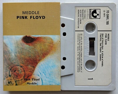 PINK FLOYD - MEDDLE (HARVEST TCSHVL795) MID 1970s UK CASSETTE TAPE REISSUE VG - Image 1 of 4