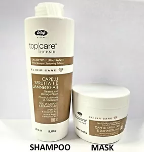 Lisap Milano Shining Shampoo 500 ml/16,9 fl. oz and Shining Maske 250ml/8,45 - Bild 1 von 3