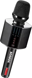 Karaoke Microphone, Portable Wireless Bluetooth Karaoke Mic for Adults&Kids Car - Picture 1 of 7