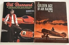 Air Racing 2 Book Lot - Bill Brennand (signed) & The Golden Age of Air Racing PB