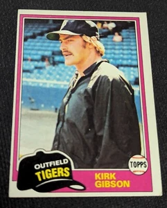 1981 Topps Baseball #315 Kirk Gibson (RC) Detroit Tigers - Picture 1 of 6
